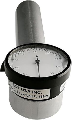 AMTAST Hardness Tester Barcol Impressor Indentation Hardness Tester Durometer for Aluminum and Aluminum Alloys, Resolution 0.5HBa, Portable Hardness Testing Meter HT10 in Kuwait