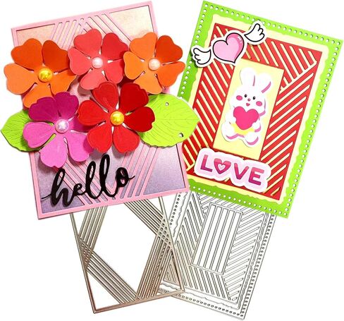 Ammsochy Cutting Dies Metal Stencils Scrapbooking Tools DIY Craft Carbon Steel Embossing Template for Paper Card Making Album Arts Crafts Supplies (Leaves and fish-11.1x14.3cm) in Saudi Arabia