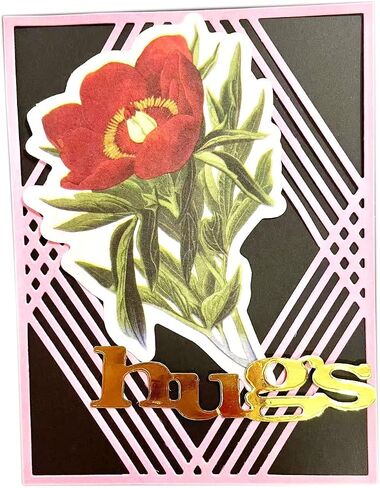 Ammsochy Cutting Dies Metal Stencils Scrapbooking Tools DIY Craft Carbon Steel Embossing Template for Paper Card Making Album Arts Crafts Supplies (Leaves and fish-11.1x14.3cm) in Saudi Arabia