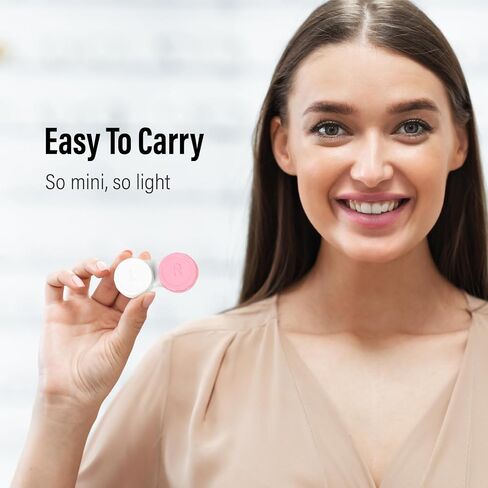 8 Pack Black Contact Lens Cases,Outdoor Portable Mini Contact Lens Kit,Perfect for Travel & Everyday Use in Saudi Arabia