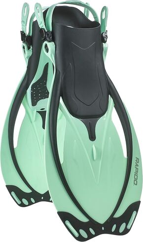 Rapido Boutique Collection Mask Fin Snorkel Set with Adult Snorkeling Gear, Panoramic View Diving Mask, Marine Adjustable Fin, Dry Top Snorkel +Travel Bag in Saudi Arabia