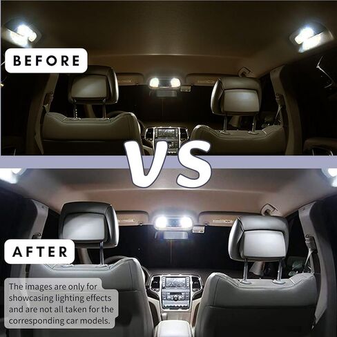 Gy-Adc 15 قطعة F250 F350 طقم إضاءة LED داخلي لـ 1999-2016 Ford F-250 F-350 Super Duty White 6000K حزمة إضاءة LED داخلية، أضواء الشحن، أضواء لوحة الترخيص، أداة التثبيت in Kuwait