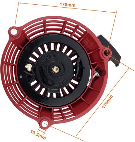 HIPA GCV160 سحب بداية الارتداد، هوندا GCV135 GCV160 EN2000 Hru19 GC135 GC160 أجزاء، استبدال محرك المولد 28400-Zl8-023ZA GCV160 مجموعة بدء السحب in Kuwait