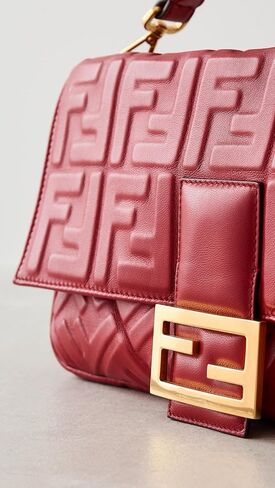 Shopbop Archive Women's Pre-Loved Fendi Large Baguette NM, Zucca Embossed in Saudi Arabia