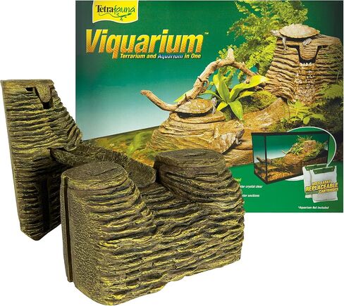 TetraFauna Viqaquarium, All-In-One Terrarium And aquarium, Ideal For Aquatic Reptiles And Amphibians in Saudi Arabia