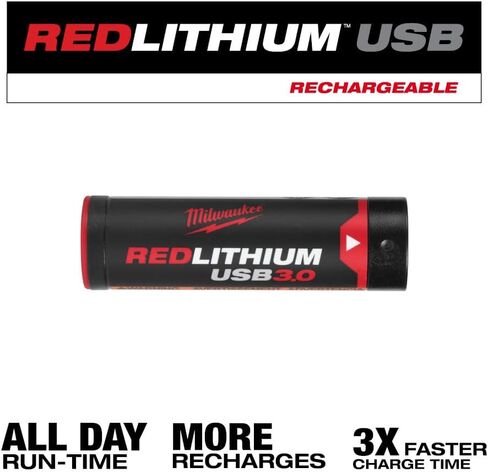 Milwaukee 48-11-2131 REDLITHIUM Lithium-Ion Rechargeable USB 3.0Ah Battery in Saudi Arabia