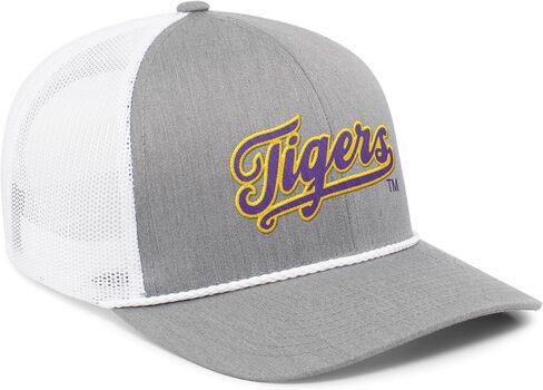 Pacific Headwear NCAA Men's Collegiate Trucker Snapback Braid Cap-Official Team Logo Hat for Sports Fans in Saudi Arabia