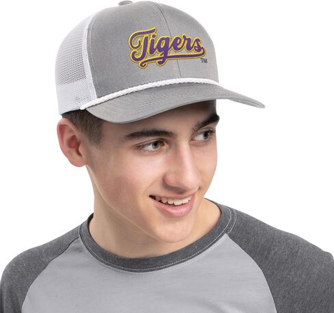 Pacific Headwear NCAA Men's Collegiate Trucker Snapback Braid Cap-Official Team Logo Hat for Sports Fans in Saudi Arabia