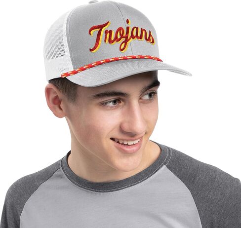 Pacific Headwear NCAA Men's Collegiate Trucker Snapback Braid Cap-Official Team Logo Hat for Sports Fans in Saudi Arabia