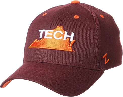 Zephyr Men's Standard Stretch Fitted Hat Vault, Team Color, Large in Saudi Arabia