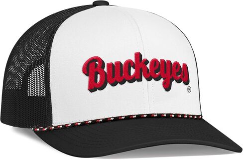 Pacific Headwear NCAA Men's Collegiate Trucker Snapback Braid Cap-Official Team Logo Hat for Sports Fans in Saudi Arabia
