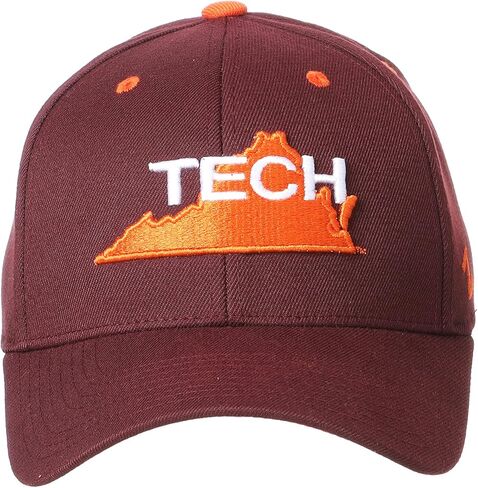 Zephyr Men's Standard Stretch Fitted Hat Vault, Team Color, Large in Saudi Arabia