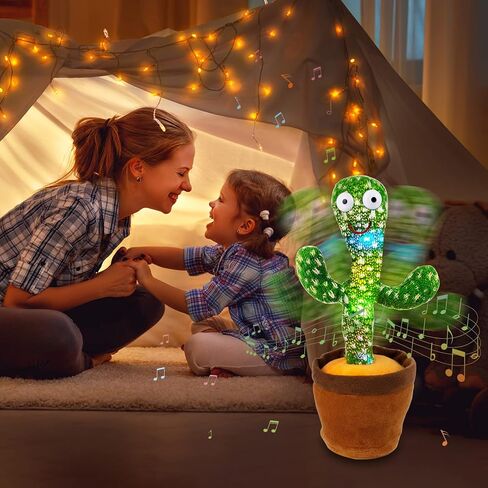 Shayson Dancing Cactus Toy for Kids, Repeating Words, Electric Plush, Early Education & Home Decoration in Kuwait