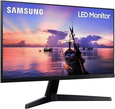 Samsung 27-Inch T35F Series FHD 16:9 1080p Computer Monitor, 75Hz, IPS Panel, HDMI, VGA (D-Sub), 3-Sided Border-Less, FreeSync, LF27T350FHNXZA - Boomph in Saudi Arabia