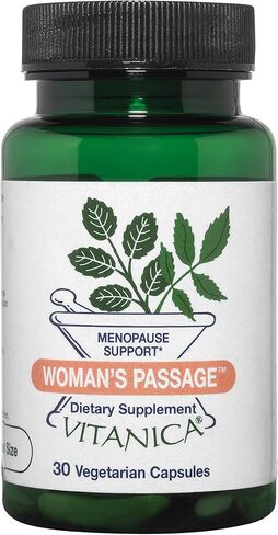 Vitanica, Woman's Passage, Menopause Support, Vegan, 30 Capsules in Saudi Arabia