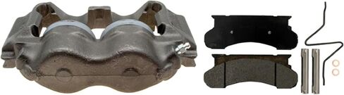 ACDelco Gold 18R1054 Front Driver Side Disc Brake Caliper Assembly with Semi-Metallic Pads (Loaded Non-Coated), Remanufactured in Saudi Arabia