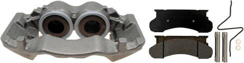 ACDelco Gold 18R1054 Front Driver Side Disc Brake Caliper Assembly with Semi-Metallic Pads (Loaded Non-Coated), Remanufactured in Saudi Arabia