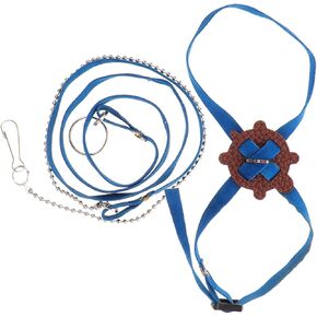 SUPVOX Small Turtle Leash Harness for Pets, Silent Blue Pulling Rope, Outdoor Walking Training Accessory for Tortoise and Small Reptile Control in Kuwait