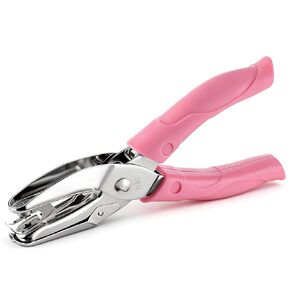 5mm Star Shaped Hole Puncher, Star Single Hole Punch, Metal Single Holes Paper Punches with Soft Handled, Handheld Holes Paper Punch for Crafts, Tags, Scrapbook (Pink) in Saudi Arabia