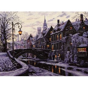 Winter Evening K-169 Counted Cross-Stitch Kit in Kuwait