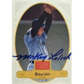 Mickey Lolich Autograph On Card with Certificate of Authenticity in Saudi Arabia