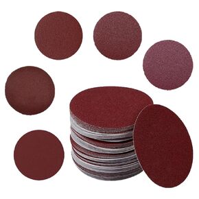 100-Pack 3-Inch Sanding Discs | P80 to P3000 Full Grit Range, 10pcs per Grit, Silicon Carbide, Wood Metal Auto Finishing in Kuwait