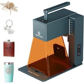 LaserTonor Pi1 10W Laser Engraver Handheld,Portable 1kg Diode Engraving and Cutter Machine 360°‌‌ Full-Angle Engraving,63600mm/min Fast Speed & 0.05mm Precision for Wood/Leather/Coated Metal,Basic in Saudi Arabia
