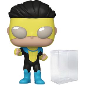 POP TV: Invincible - شخصية الفينيل Funko التي لا تقهر (مع حافظة حماية صندوقية متوافقة)، متعددة الألوان، 3.75 بوصة in Kuwait
