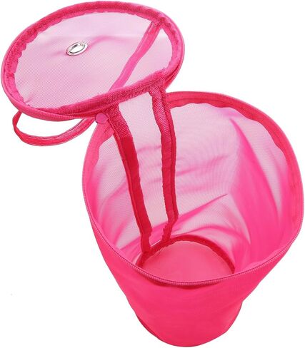 ArrErr 2 Pack Crochet Bag Non Tangled Knitting Bag with Yarn Dispenser Hole Handle Yarn Storage Organizer Zipper Yarn Bag Keeper Acrylic Yarn Skeins Holder for Crocheting and Knitting Crochet Yarn Kit in Saudi Arabia