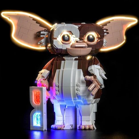 طقم إضاءة مخصص متوافق مع Lego 21361 Gremlins Gizmo - لا يوجد نموذج فقط، ملحقات إضاءة LED متوافقة مع Lego Ideas 21361 in Kuwait