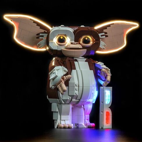 طقم إضاءة مخصص متوافق مع Lego 21361 Gremlins Gizmo - لا يوجد نموذج فقط، ملحقات إضاءة LED متوافقة مع Lego Ideas 21361 in Kuwait