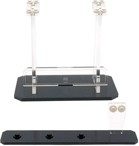 Display Stand Compatible with 76281 - X-Men X-Jet - Acrylic Display Stand - Set Not Included in Saudi Arabia