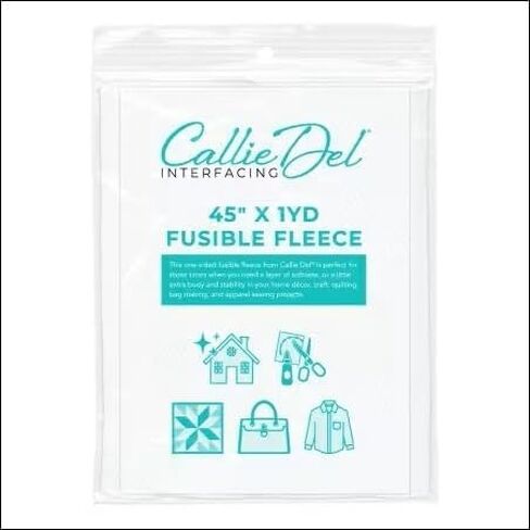 حزمة Callie Del Fusible Fleece 1yd 45 بوصة × 1yd CD102FPKG45 in Kuwait