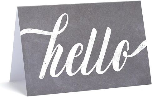 Gartner Studios 'Hello' Chalkboard Note Cards, 10 count in Kuwait