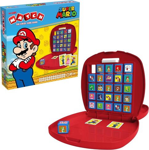 Top Trumps Match Game Super Mario – Family Board Games for Kids and Adults – Matching Game and Memory Game – Fun Two Player Kids – Memories and Learning, Board Games for 4 and up in Saudi Arabia