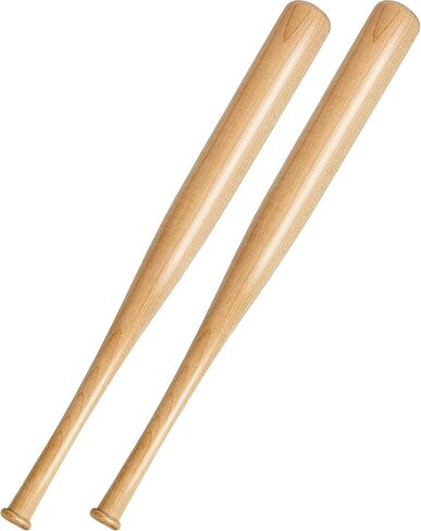 Wettarn 2 Pcs Mini Baseball Bats Wooden Baseball Bat Craft Unfinished Small Baseball Bats Unpainted Wood Baseball Bats for Painting DIY Craft Projects Ball Sports Party Favors in Saudi Arabia