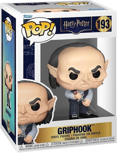 فانكو بوب! الأفلام: Harry Potter and The Deathly Hallows: Pt 2 - Griphook - مجسم من الفينيل قابل للتجميع - فكرة هدية - بضائع رسمية - ألعاب للأطفال والكبار - محبو Harry Potter in Kuwait