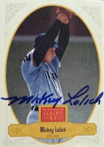 Mickey Lolich Autograph On Card with Certificate of Authenticity in Saudi Arabia