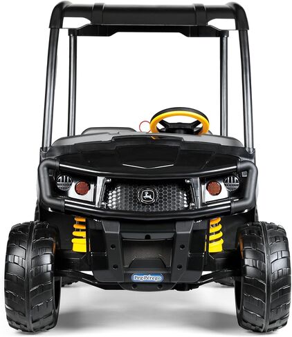 Peg Perego John Deere Gator XUV Midnight Black Extra Large 12 Volt Ride-On, Durable Design for Kids 3-8 in Saudi Arabia