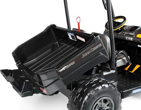 Peg Perego John Deere Gator XUV Midnight Black Extra Large 12 Volt Ride-On, Durable Design for Kids 3-8 in Saudi Arabia