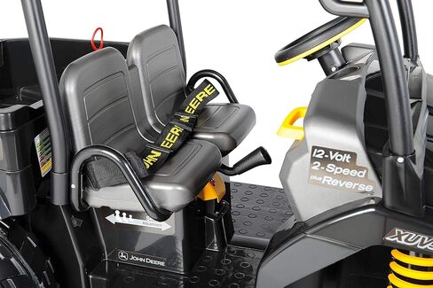 Peg Perego John Deere Gator XUV Midnight Black Extra Large 12 Volt Ride-On, Durable Design for Kids 3-8 in Saudi Arabia