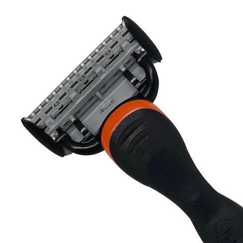 Vaylor 5 Blade Pivoting Mens Disposable Shaving Razor with Ergonomic Handle, 4 Pack in Kuwait