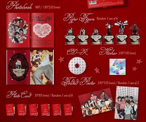 NCT WISH ألبوم ثابت كتاب الصور [أتمنى الإصدار.] CD + بطاقة صور + شكل ورقي + ملصق + ملصق in Saudi Arabia