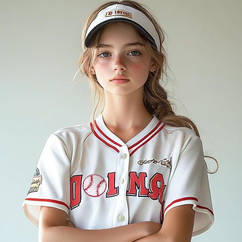 10 قطع من رقع البيسبول Vouchmind للكي، تصميم بيسبول مطرز للقبعات والسترات والجينز والحقائب - رقع بيسبول ذاتية اللصق ومخيطة للديكور والإصلاح in Kuwait