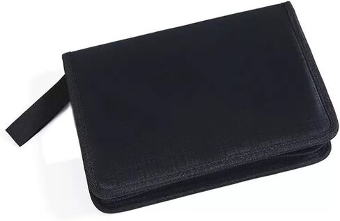 72 Slots Colored Pencil Case Pencil Holder Color pencil organizer Storage (Black) in Saudi Arabia