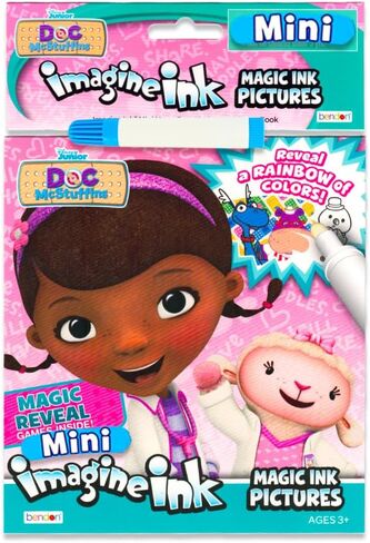 مجموعة كتب التلوين والأنشطة من Doc McStuffins - حزمة مع صفحات تلوين للأطفال، وكتاب حبر تخيلي خالٍ من الفوضى، والمزيد | كتب الأنشطة من دوك ماكستافينز للفتيات in Kuwait