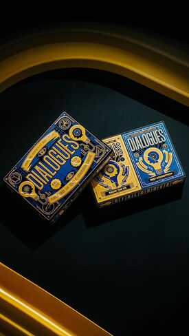 theory11 Dialogues Playing Cards - Premium Decks for Meaningful Conversations | Ice-Breakers & Deep Connection Prompts | Developed by Will Guidara (Author of Unreasonable Hospitality) in Saudi Arabia