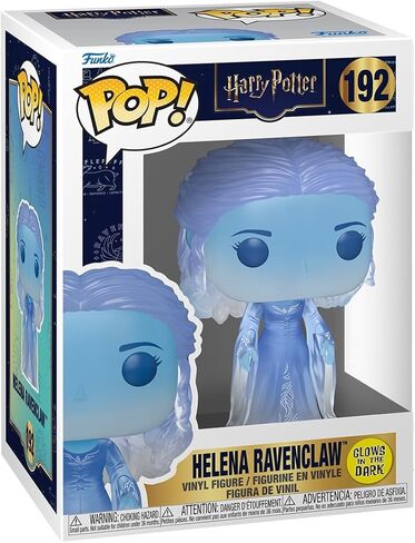 فانكو بوب! الأفلام: Harry Potter and The Deathly Hallows: Pt 2 - Helena Ravenclaw - Glow in The Dark - مجسم من الفينيل قابل للتجميع - فكرة هدية - بضائع رسمية - ألعاب للأطفال والكبار in Kuwait