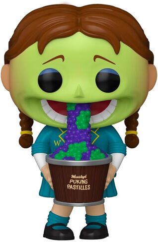 فانكو بوب! هاري بوتر: Puking Pastille Girl - شخصية الفينيل القابلة للتجميع - فكرة هدية - بضائع رسمية - ألعاب للأطفال والكبار - محبي هاري بوتر - شخصية نموذجية لهواة الجمع in Kuwait