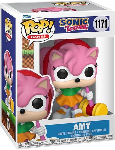 فانكو بوب! الألعاب: Sonic The Hedgehog - Amy - 1/6 Odds for Rare Chase Variant - شخصية الفينيل القابلة للتجميع - فكرة هدية - البضائع الرسمية - ألعاب للأطفال والكبار - عشاق ألعاب الفيديو in Kuwait